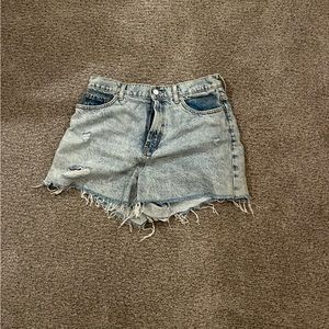 BDG Jeans Urban Outfitters Cut off Jean Shorts Distressed High Waisted Size 30